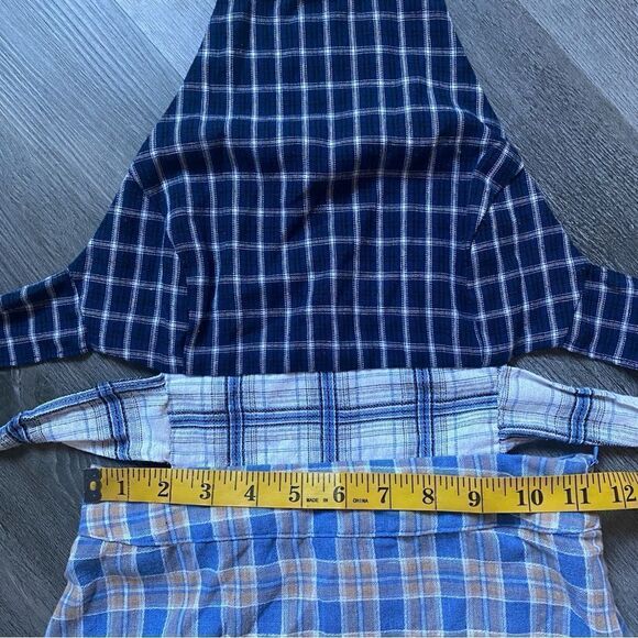 Urban Outfitters Plaid Halter Apron Dress XS Cottagecore Festival Summer - Picture 10 of 12